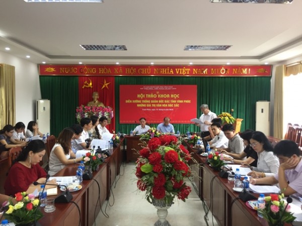 Vĩnh Phúc: “Diễn xướng trống quân Đức Bác - Những giá trị văn hóa đặc sắc”
