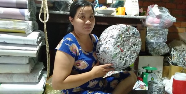 Khởi nghiệp với giấy báo cũ