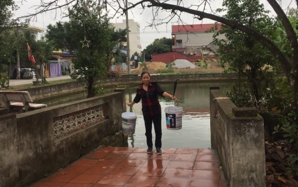 Tục lấy nước giếng làng đầu năm ở xã Đoàn Kết
