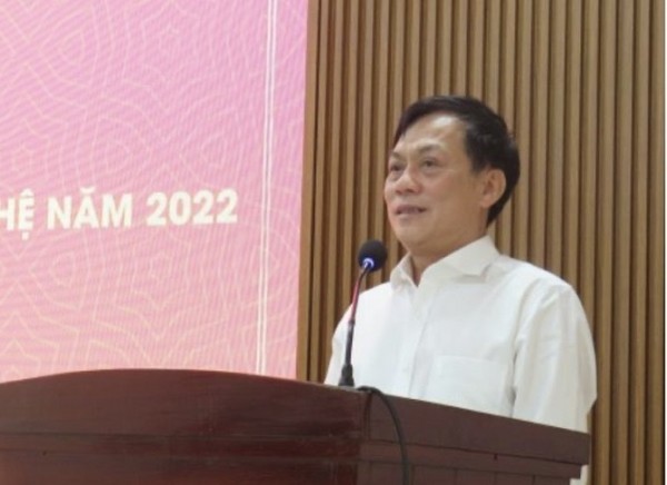 Phó Chủ tịch UBND TP Cần Thơ Nguyễn Ngọc Hè phát biểu tại Hội nghị Tổng kết ngành KH&CN Cần Thơ năm 2022