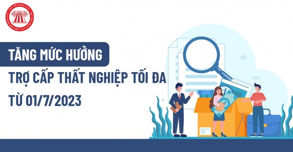 Tăng mức hưởng trợ cấp thất nghiệp tối đa từ 1/7/2023
