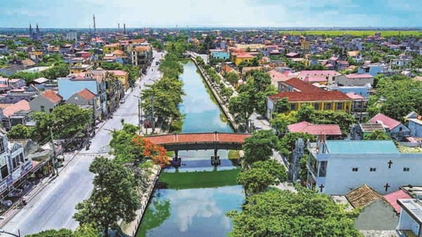 Nhờ đẩy mạnh xây dựng NTM, diện mạo huyện Kim Sơn (Ninh Bình) đã đổi thay toàn diện.