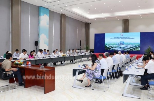Toàn cảnh buổi họp. (Ảnh: https://www.binhduong.gov.vn)