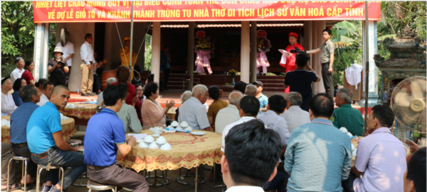 Toàn cảnh buổi lễ