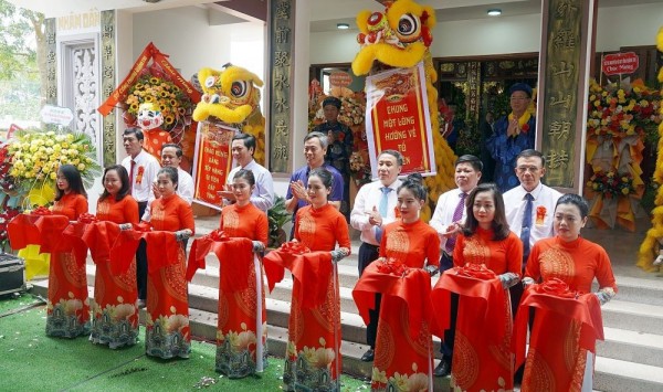 Nhà thờ họ Hà, thôn Hà Xá, xã Triệu Ái đón nhận Bằng xếp hạng di tích cấp tỉnh.