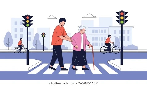 NGƯỜI CAO TUỔI THAM GIA GIAO THÔNG (Khi an toàn được đặt lên hàng đầu)