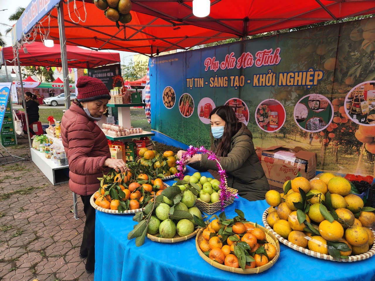 Hà Tĩnh: 100 gian hàng trưng bày và bán các sản phẩm nông sản tiêu biểu tham gia lễ hội Cam
