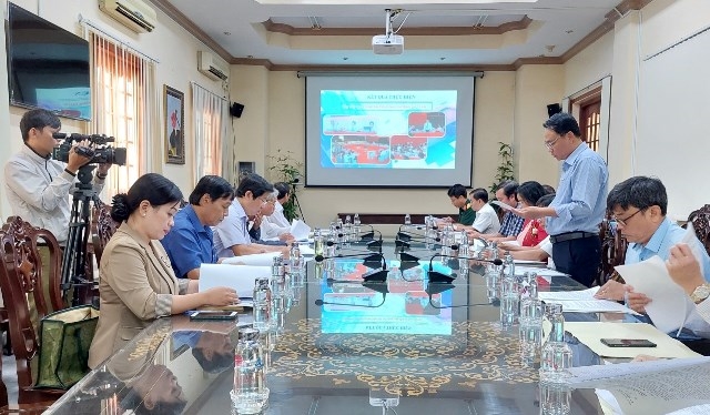 Quang cảnh cuộc họp. (Ảnh: Báo Đồng Tháp)