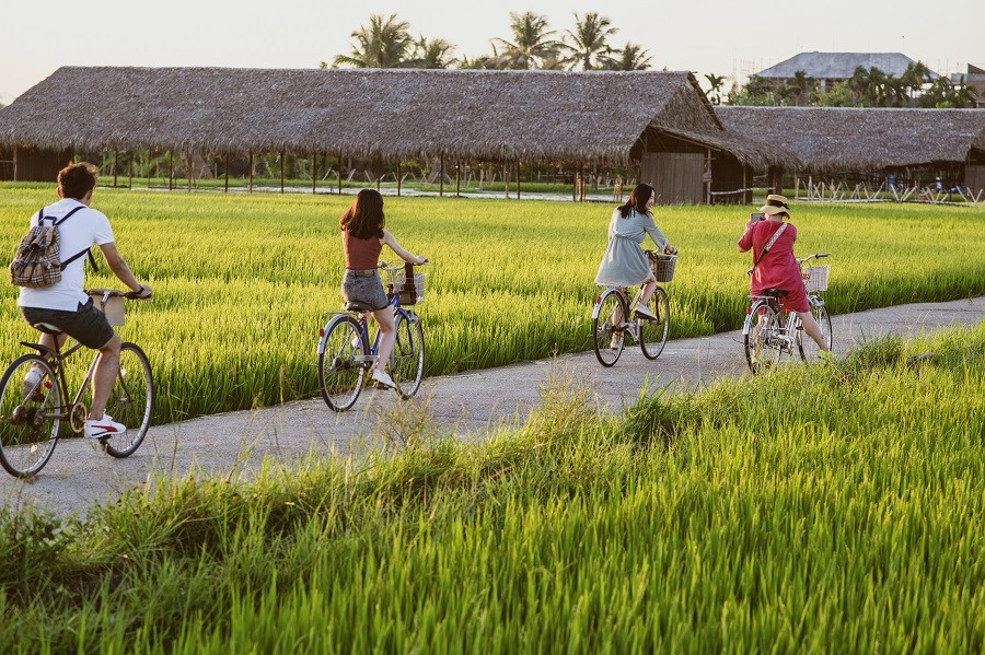 TP. Hà Nội hiện đang sở hữu nhiều lợi thế trong việc phát triển du lịch nông nghiệp, nông thôn thời gian tới. Ảnh minh họa