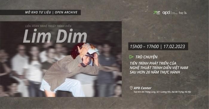 Trò chuyện nghệ thuật trình diễn Việt Nam sau hơn 20 năm thực hành sẽ diễn ra tại Trung tâm Nghệ thuật APD Hà Nội vào ngày 17/2