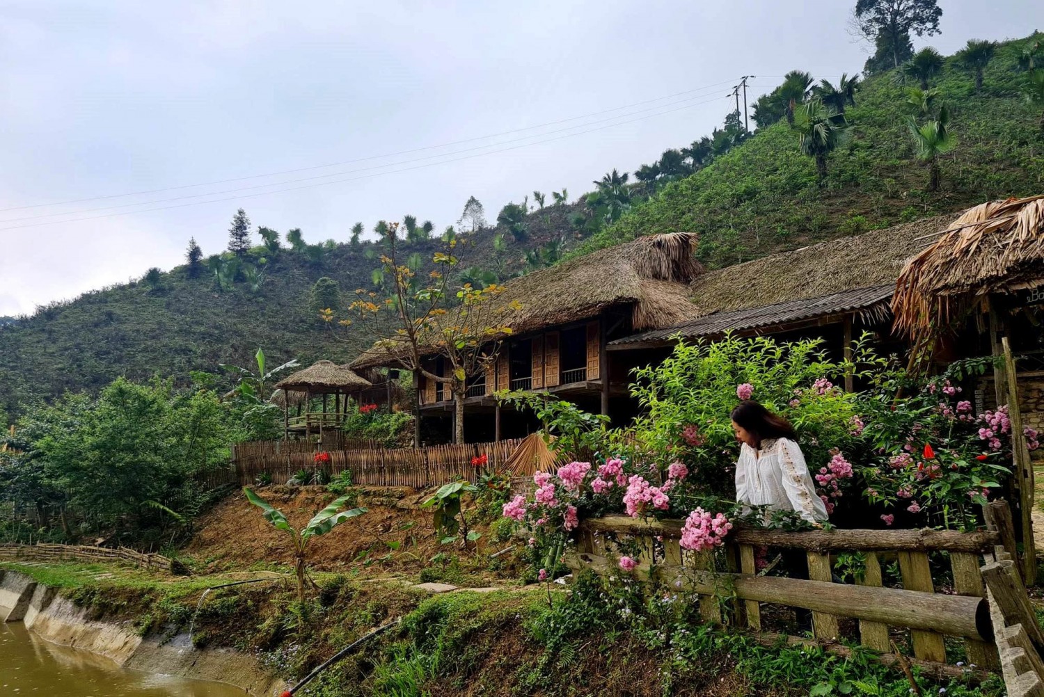 Homestay Bản Liền Pine của gia đình chị Vàng A Thông ở xã Bản Liền, huyện Bắc Hà, tỉnh Lào Cai - Ảnh: VGP/Lê Thanh Cường